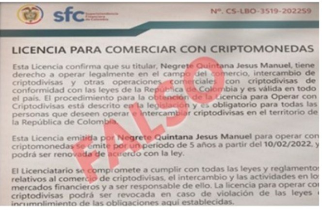 Documento falso