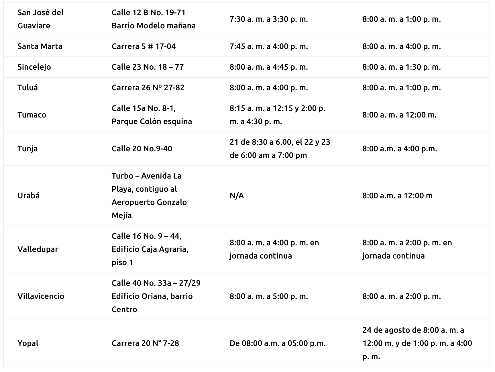 Horarios4