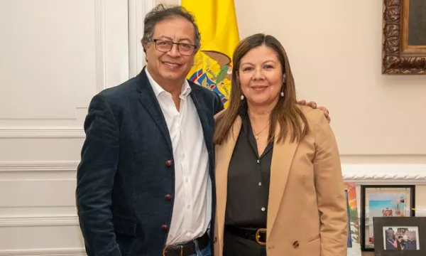 Así fue la reunión del presidente Petro con la nueva Fiscal General (Presidencia)