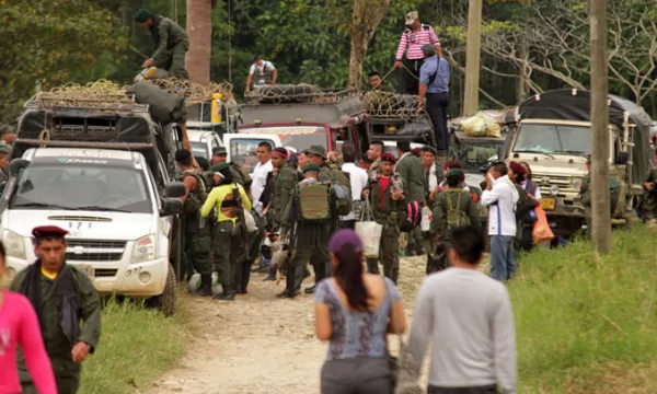 Ordenan medidas de seguridad para excombatientes que comparecerán a audiencia de reconocimiento (Presidencia)