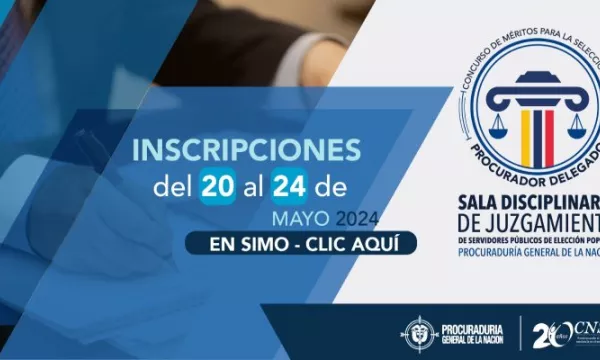 Concurso de méritos para seleccionar tres procuradores delegados 